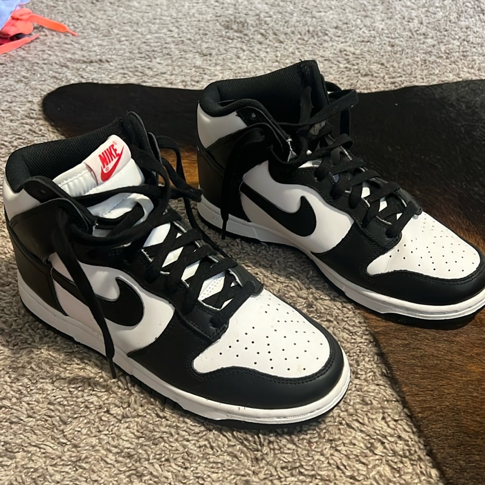 Nike High Top Pandas